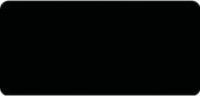 HUBERT Chalkboard Style Labels Black Rectangle - 4"L x 2"H, 100 Per Roll