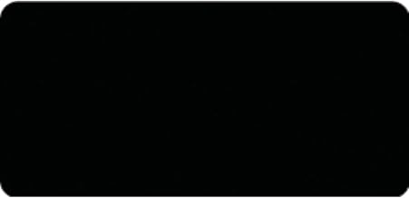 HUBERT Chalkboard Style Labels Black Rectangle - 4"L x 2"H, 100 Per Roll
