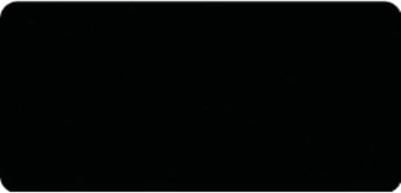 HUBERT Chalkboard Style Labels Black Rectangle - 4"L x 2"H, 100 Per Roll