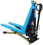 Global Industrial High Lift Skid Jack Truck with Scale, Electric, 3000 Lb. Cap.