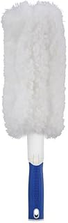 UNGER Microfiber Wool Duster - Compatible with Poles, Machine Washable Duster, Dusters for Cleaning, Pet Hair & Dust Cleaner, Cleaning Supplies, Great for TVs, Molding, Electronics & Furniture