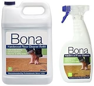 Bona Hardwood Floor Cleaner Spray FamilyValue 1Gallon and 32oz