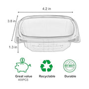 KODA CUP 4oz / Clear / 4.0 fluid_ounces Clamshell Take Out Containers