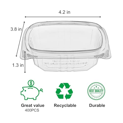KODA CUP 4oz / Clear / 4.0 fluid_ounces Clamshell Take Out Containers
