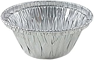 Handi-Foil 3.5 oz. Aluminum Foil Cup - Disposable Ramekin/Cupcake/Tart Container (pack of 200)