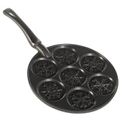 Nordic Ware Black / Snowflake Pancake / Seven 3-Inch Cavities Specialty & Novelty Cake Pans