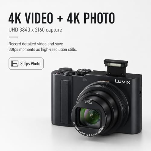 Panasonic Black / Compact / 1 Point & Shoot Digital Cameras