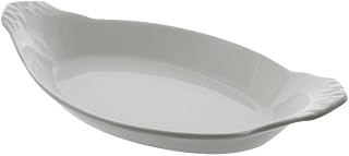 10 Strawberry Street Whittier 10" Boat Dish, White