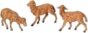 Fontanini by Roman, Brown Sheep 3-Piece Set, 7.5" Collection, Nativity Figures, Made in Italy