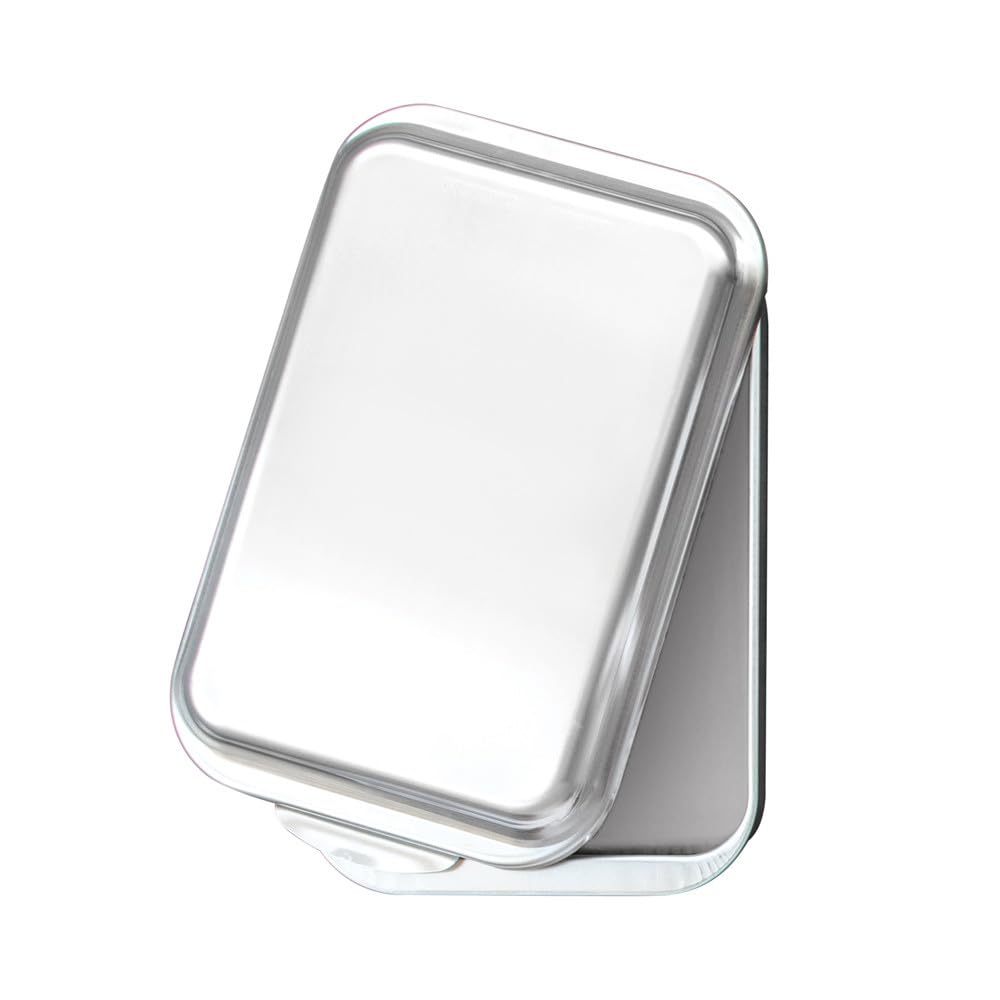 Classic Metal 9x13 Covered Cake Pan by Nordic Ware – 9" x 13", 9.0 inches, Aluminum, Silver, Model 46320