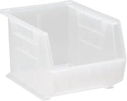 QUANTUM STORAGE SYSTEMS Ultra Hang & Stack BIN Clear 10-3/4in x 8-1/4in x 7in