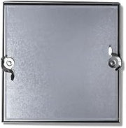 Duct Access Door w/No Hinge, Galvanized Steel, 18x18