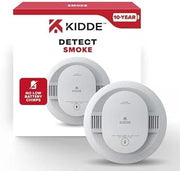 Kidde 10-Year Battery Powered Smoke Detector with Photelectric Sensor 21031466