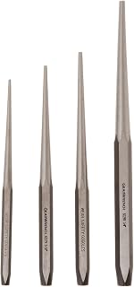 GEARWRENCH 4 Piece Long Taper Punch Set, 82307