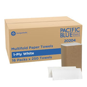 Georgia-Pacific Pacific Blue Basic / 250 Count (Pack of 16) / White Paper Towels