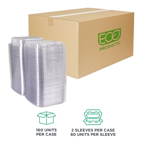 ECO PRODUCTS 8"x8" / Clear / Green Products Cups