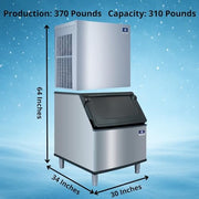 Manitowoc 365 lb. Ice Bin / 370 lb/day / 365.0 pounds Ice Machines