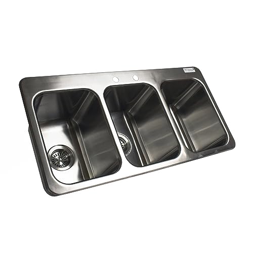 BK Resource W/out Faucet / 10 x 14 x 10 inches / Silver Single Bowl