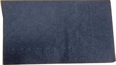 Hoffmaster Black 2 Ply Cocktail Beverage Napkin, 9.5 x 9.5 inch - 1000 per case.