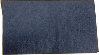 Hoffmaster Black 2 Ply Cocktail Beverage Napkin, 9.5 x 9.5 inch - 1000 per case.