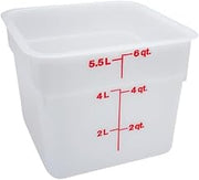 Cambro Camsquare Container White 6 Qt