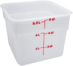 Cambro Camsquare Container White 6 Qt