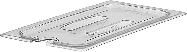 Cambro 30CWCHN135 Food Pan Lid 1/3 Camwear Handle Notched Clear