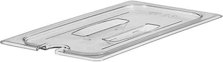 Cambro 30CWCHN135 Food Pan Lid 1/3 Camwear Handle Notched Clear