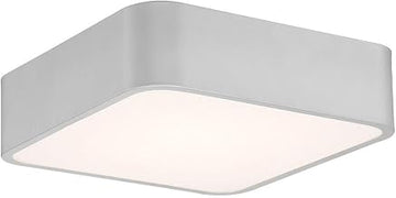 49980LEDDCS-SAT/ACR Granada - 16W 1 3CCT LED Flush Mount-3.25 Inches Tall and 12 Inches Wide, Finish Color: Satin