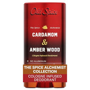 Old Spice Cardamom + Amber Wood / 3 Ounce (Pack of 1) / 1 Deodorant