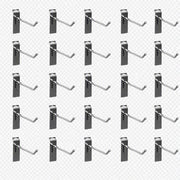 HUBERT Pack of 25 / Chrome / 25 Accessories