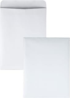 Quality Park 9 x 12 Catalog Mailing Envelopes, Redi-Seal Self Seal Envelope Closure, 28 lb White Wove Paper, 100 per Box (QUA43517)
