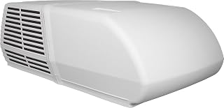 Coleman Mach 48204-0660 Mach 15 Plus, 15,000 BTU A/C, DQ, Arctic White, Wood Skid