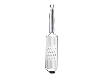 Rosle Kitchen Collection Stainless Steel Grater/Slicer Fine Stainless by Rösle – 36 x 7,7 x 2 cm, Stainless Steel, Silver Shades, Model 95006