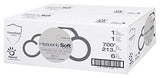 Paper Towels Hardwound Roll, Heavenly Soft Standard, White, Recycled 700', for HyTech Dispensers, Papernet 410113, Box of 6