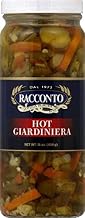 Racconto Hot Giardiniera, 16 Ounce (Pack of 12)