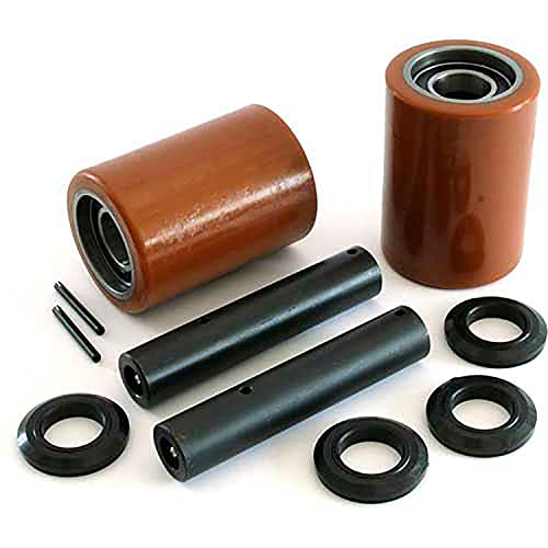 GPS Load Wheel Kit for Electric Pallet Truck - Fits Crown by GPS - Generic Parts Service – 8"L x 6"W x 4"H, Polyurethane, ch, Model GWK-WP3000-LW