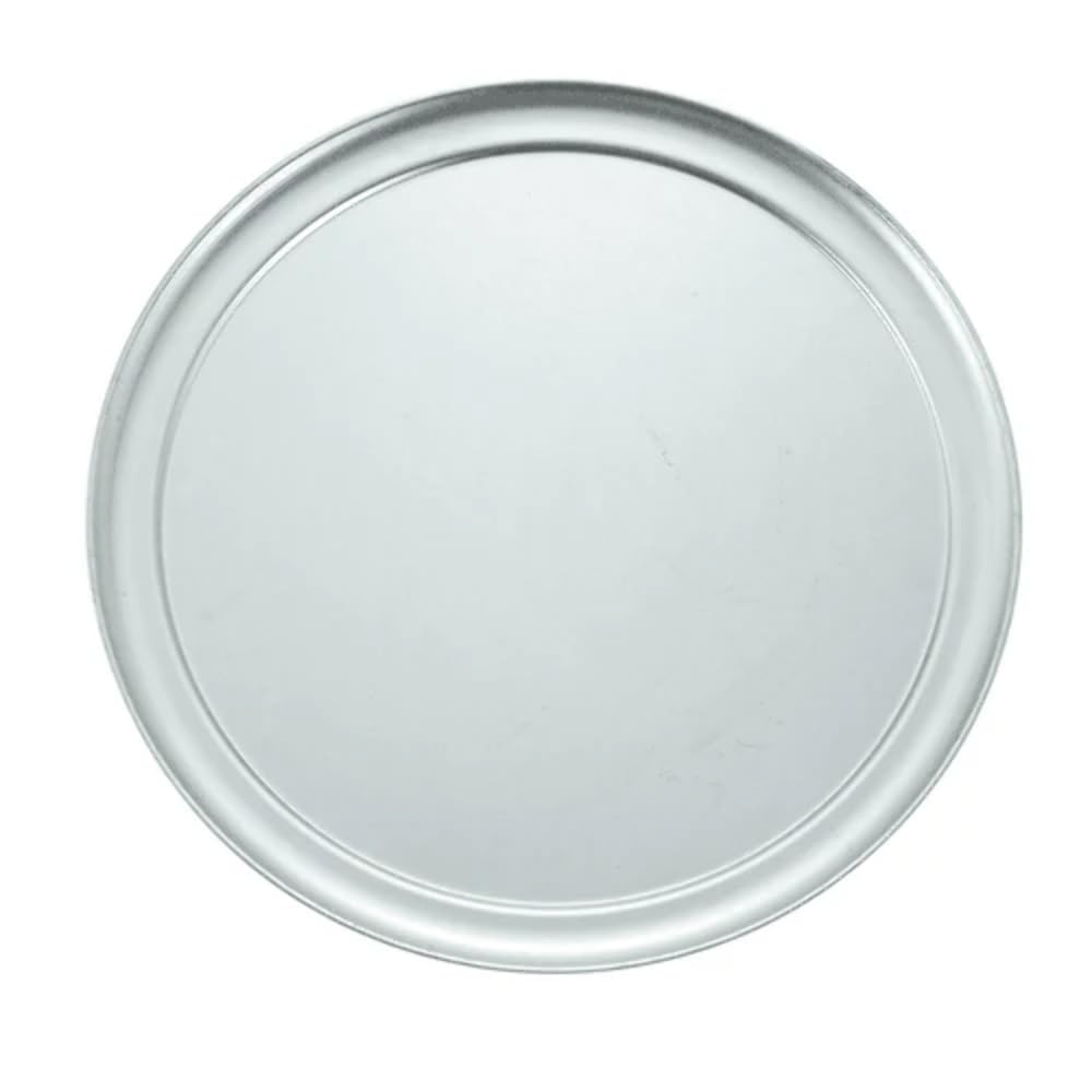 14" Wide-Rim Aluminum Pizza Pan by Winco – 14 Inch, 14.0 inches, Aluminum, Model APZT-14