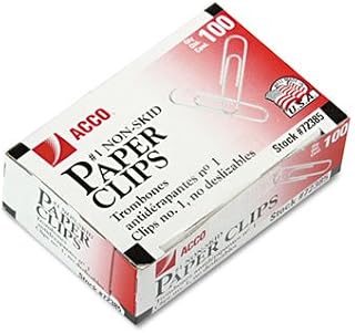 ACCO Brands ACCO Economy Non-Skid Paper Clips