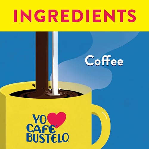 Cafe Bustelo Espresso / 6 Ounce (Pack of 1) / No Color Ground Coffee