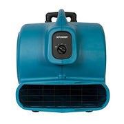 XPOWER 18.67"L x 15.9"W x 18.67"H / Pro X-830H / Blue Floor Fans