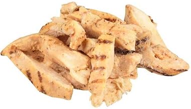 John Soules Foods Fully Cooked Flame Broiled Seasoned Chicken Breast Strips with Rib Meat, 5 Pound -- 2 per case.