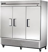 True TS-72F True Reach-in Freezer - Three Door - 72 Cu. Ft. - 1 HP Freezer