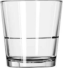 Libbey 12 oz Double Old Fashioned Glass - Restaurant Basics, Stackable