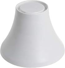 HUBERT White Melamine Base - 6 1/2" Dia x 4 7/10" H