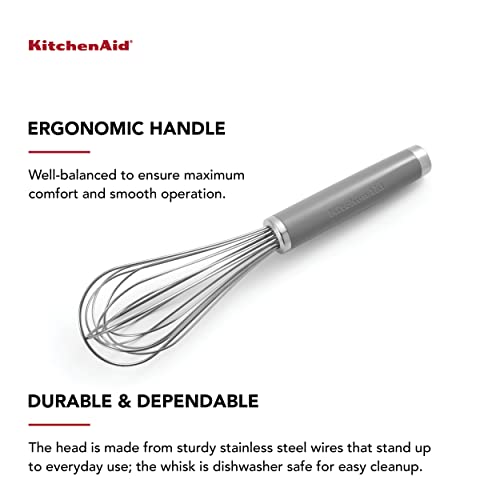 KitchenAid Gray / 10.5-Inch / Classic Whisks