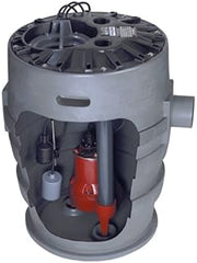 Liberty Pumps P373LE41 Sewage Pump System, 4/10HP, 115V, 3" discharge, 21"x30" basin