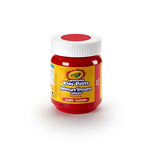Crayola Red / 1 / 2 Fl Oz (Pack of 1) Tempera & Poster Paint