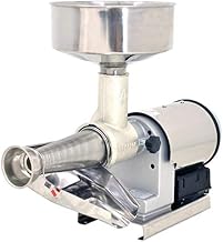 Omcan 41418 MEDIUM-DUTY ELECTRIC TOMATO SQUEEZER WITH 0.40 HP MOTOR AND STAINLESS STEEL COVER