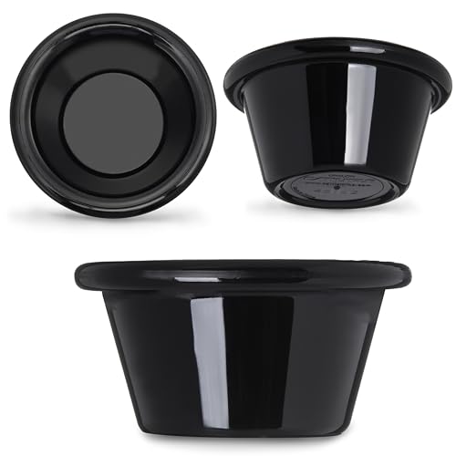 Carlisle FoodService Products Black / 2 oz / 1 Ramekins